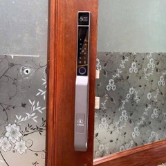 Khoá điện tử cửa nhôm Kassler KL-599 Pro Grey, mobile app