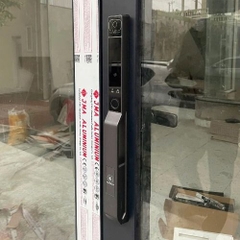 Khoá điện tử cửa nhôm Kassler KL-599 Pro Grey, mobile app