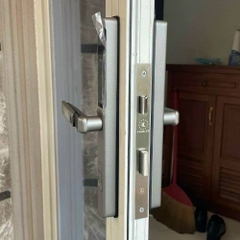 Khóa vân tay cửa nhôm Kassler KL-599 Slide có app bluetooth