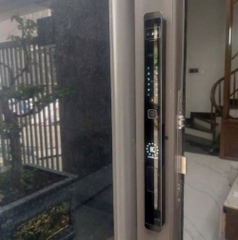 Khoá cửa nhôm nhận diện khuôn mặt Kassler KL-599 VS app wifi