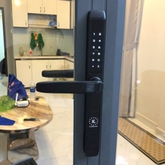 Khoá vân tay cửa nhôm Kassler KL-599TD Black mobile app