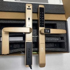 Khóa cửa nhôm Kassler KL-599TD Champagne gold app mobile