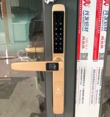Khóa cửa nhôm Kassler KL-599TD Champagne gold app mobile