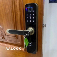 Khóa điện tử Kassler KL-668 Green bronze app wifi, chống nước