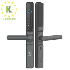 Khoá vân tay cửa nhôm Kassler KL-68 BL app bluetooth
