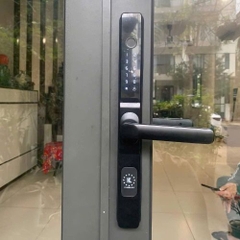 Khoá vân tay cửa nhôm Kassler KL-68 BL app bluetooth