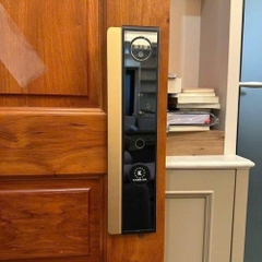 Khóa cửa phong thủy Kassler KL-808 CNC Màu vàng