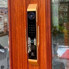 Khóa cửa face id Kassler KL-899 CNC Gold app mobile