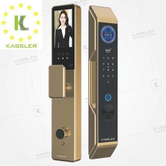Khóa cửa face id Kassler KL-899 CNC Gold app mobile