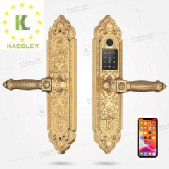 Khoá vân tay tân cổ điển Kassler KL-919 Pro Gold, mobile app