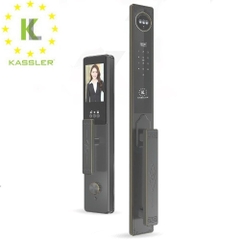 Khóa cửa thông minh Face ID Kassler KL-968 CNC Black, app wifi