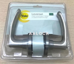 Khóa tròn tay gạt Yale VL5362 US15 cửa WC