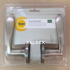 Khóa tròn tay gạt Yale VL8322 US15 cửa WC