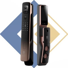 Khóa cửa mở bằng khuôn mặt Kitos 3D Face X có camera, app wifi
