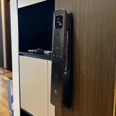Khóa cửa mở bằng khuôn mặt Kitos 3D Face X có camera, app wifi