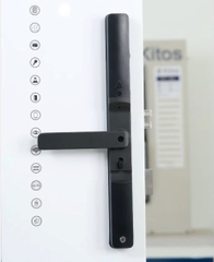 Khoá vân tay cửa nhôm Kitos KT-AL60 Pro, app bluetooth