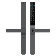 Khóa thông minh cửa nhôm Philips DDL611S-5HBS có remote, mobile app