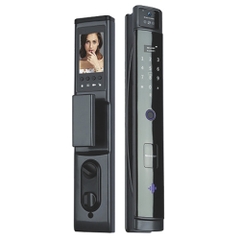Khóa cửa nhận diện khuôn mặt Sharp S2-FV xám, app mobile