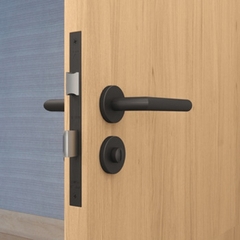 Tay nắm gạt Hafele 903.78.162, đen mờ