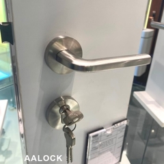 Tay nắm gạt Yale YPSL-111 US32D inox đặc, dòng platinum
