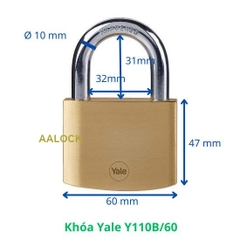 Khóa bấm Yale Y110B/60/132/1