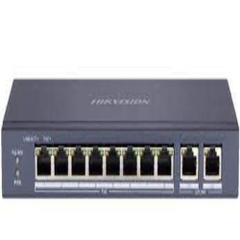 Switch mạng 8 cổng PoE, 2 cổng uplink 10/100/1000 Mbps DS-3E0310P-E/M