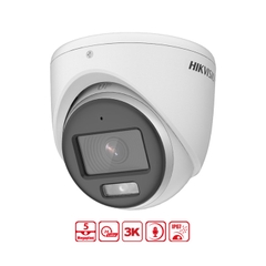 Camera Dome HD-TVI 4 in 1 3K ColorVu HIKVISION DS-2CE72KF0T-FS