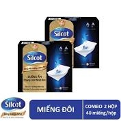 Hộp Bông tẩy trang Silcot {ĐẮP DƯỠNG DA] miếng đôi 40 miếng/hộp