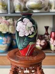 Bình gốm sứ hoa sen 3D-BGD04
