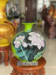 Bình hoa hút lộ gốm sứ Bát Tràng-BGD33