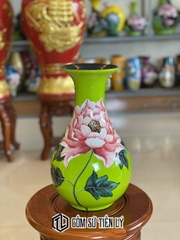 Lọ hoa tì bà gốm 3d-BGD80