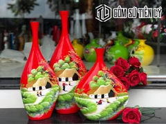 Bộ bình decor trang trí phòng khách-BTD20
