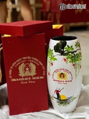 Bình hoa quà tặng tài lộc-GQT13