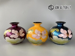 Bình gốm Bát Tràng hút lộc-TLC03