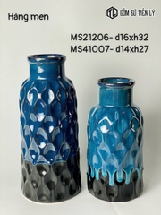 Bình hoa men hoả biến đẹp-TLH11