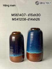 Lọ hoa chum men hoả biến-TLH18