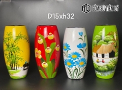 Lọ hoa đẹp sơn mài-TLM29