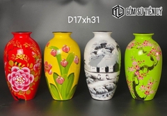 Bình hoa Bát Tràng cao cấp-TLM34