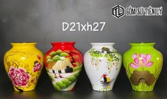 Bình trang trí dáng đùi dế-TLM48