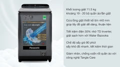 Máy giặt Panasonic Inverter 11.5 Kg NA-FD11AR1BV