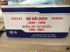 Máy Biến Áp Tự Ngẫu / Bộ Đổi Nguồn Trong Nhà từ 220v - 110v 20A