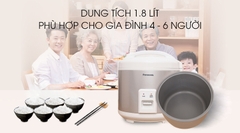 Nồi cơm điện Panasonic 1.8 lít SR-MVN187LRA