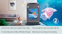 Máy giặt cửa đứng Casper 9.5 kg WT-95N68BGA