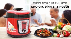 Nồi áp suất điện Sunhouse SHD 1767 6.0 lít