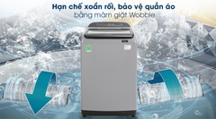 Máy giặt cửa đứng Samsung Inverter 9 kg WA90T5260BY/SV