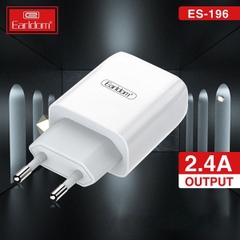 Sạc Bộ Earldom ES - 196C (Hỗ Trợ 2 Cổng USB)