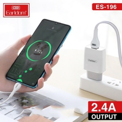 Sạc Bộ Earldom ES - 196I (Hỗ Trợ 2 Cổng USB)