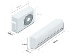 Điều hòa Midea 9000BTU 1 chiều mono MSAFG-10CRN8