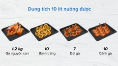 Nồi chiên không dầu Kalite Q10 10 lít