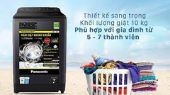 Máy Giặt Cửa Đứng Giặt Sạch Vượt Trội 10kg NA-F10S10BRV